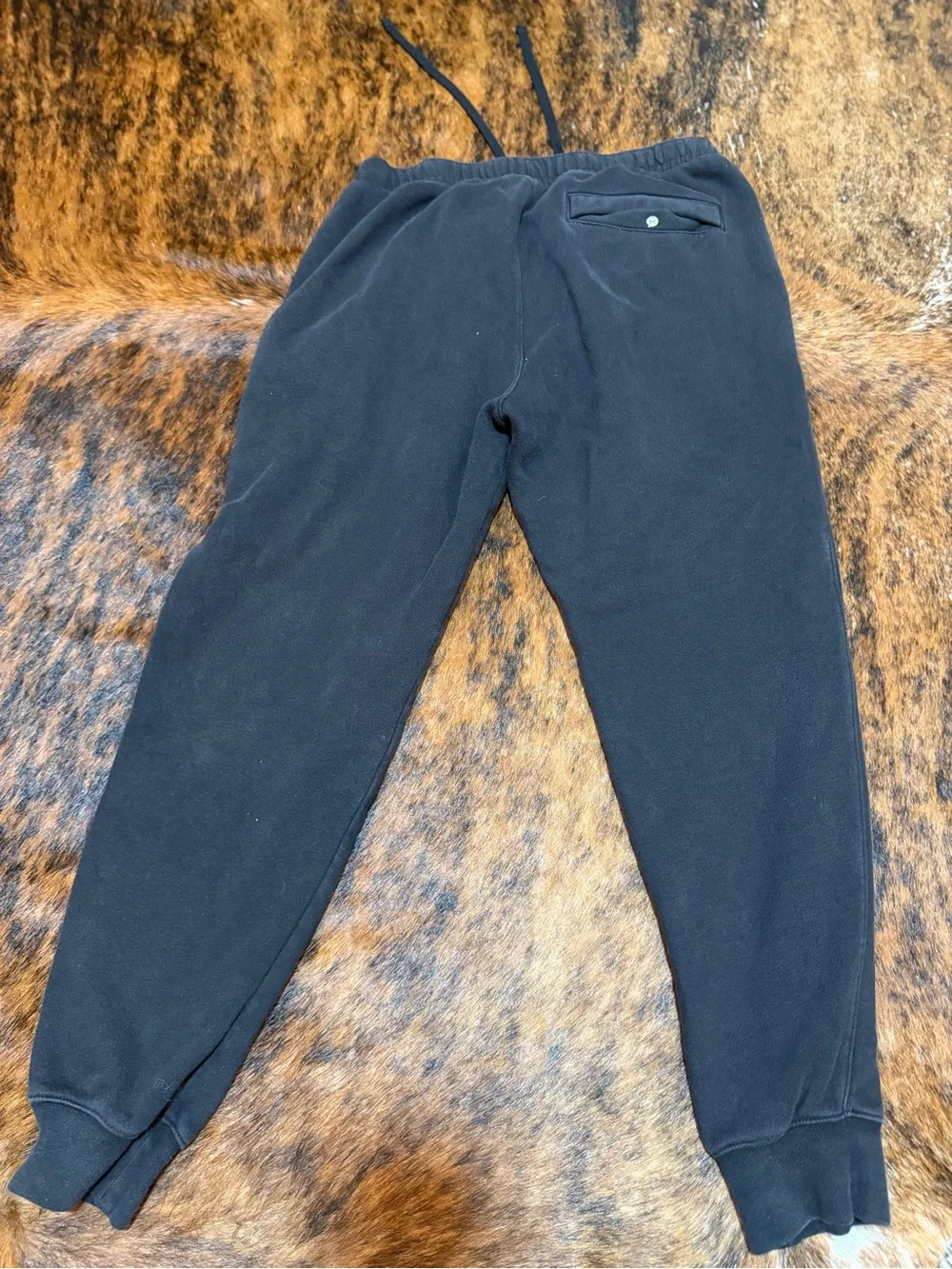 Nike Sweatpants Mens Medium Black Sportswear Club Fleece Joggers BV2671-010